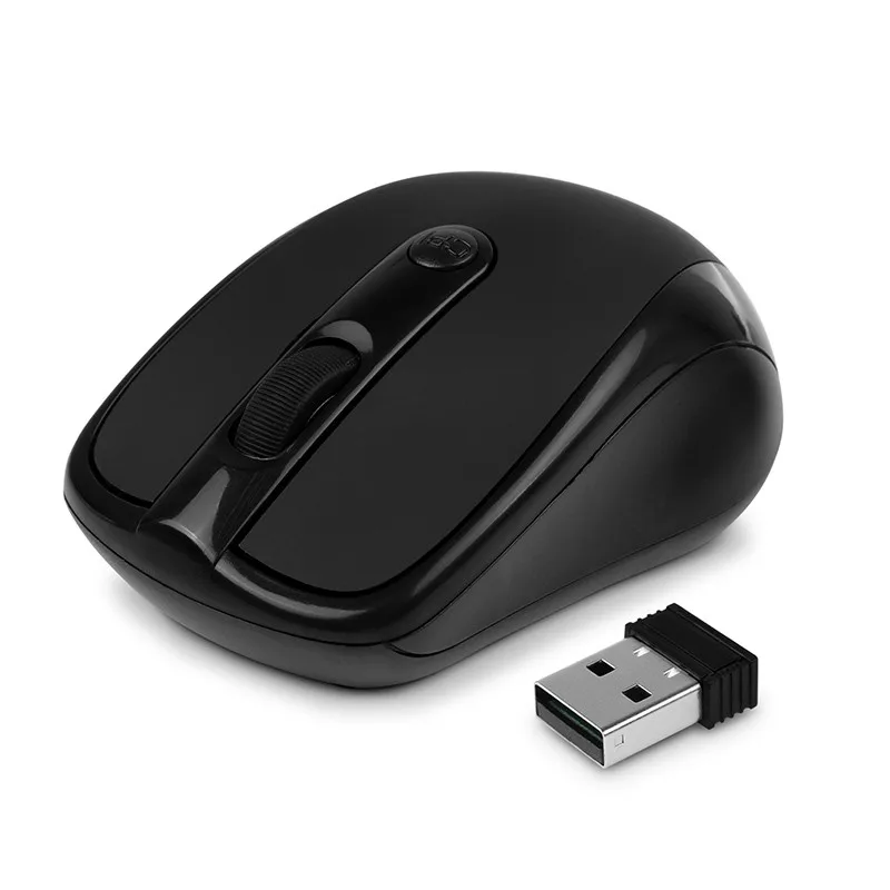 

Wireless Mini Bluetooth Mouse Professional Optical Lightweight 2.4GHz USB Receive Portable Mice for PC Laptop Desktop Computer