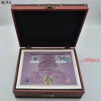 300pcs zimbabwe notes nonillon containers 54 zeros inventory list coenyerfiet money with uv mark and exquisite red box