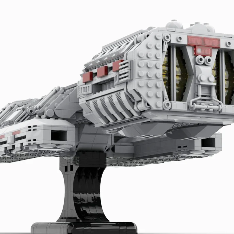 2222 шт. Moc Star Movie Battlestar Galactica модель строительные блоки DIY оружие космический