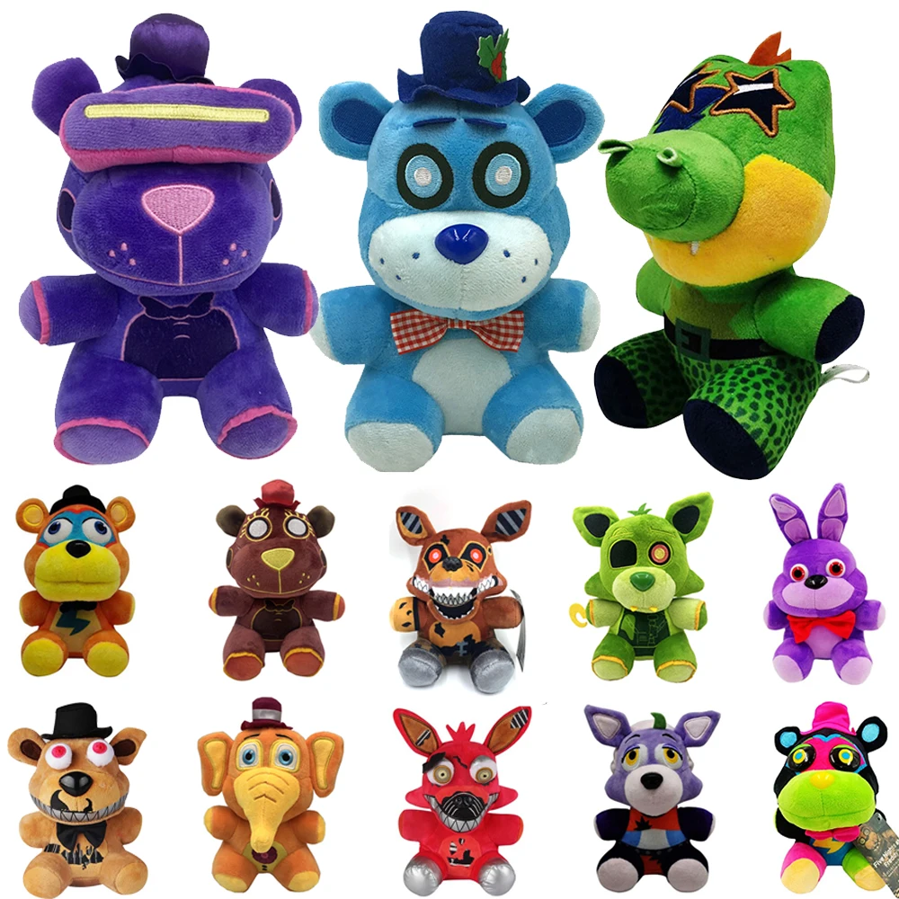 18 Cm Fnaf Freddy's Plush Toy Stuffed & Plush Animals Bear Rabbit Game Fnaf  Birthday Christmas Toys For Kids