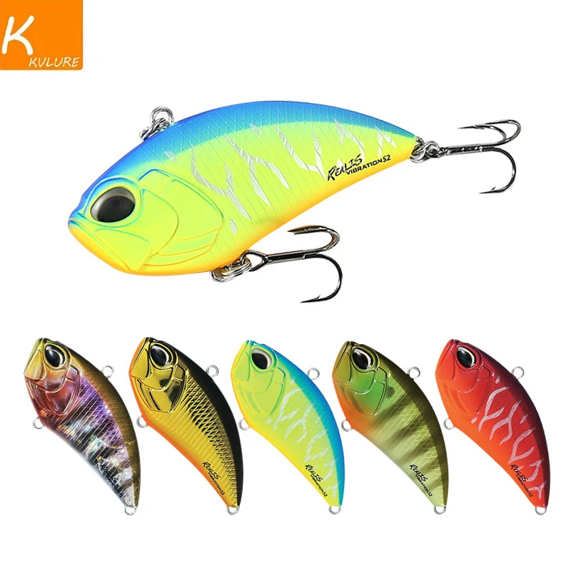 

1 шт. жесткие приманки VIB, рыболовная приманка, тройные Крючки, Тонущая кренкбейт, воблер, рыболовные снасти 5,4 см/14,5 г