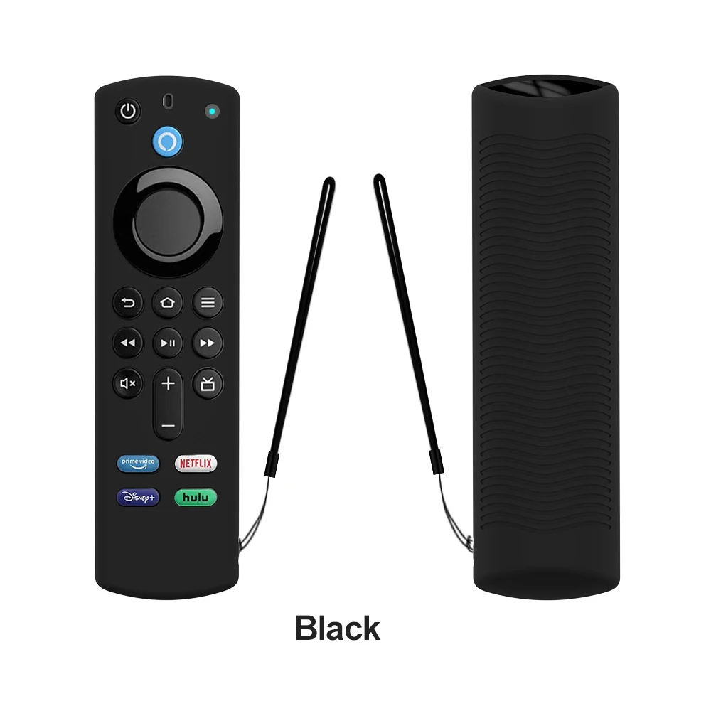 Чехол для Alexa Voice Remote 3rd Gen Противоскользящий Ударопрочный силиконовый чехол Fire TV