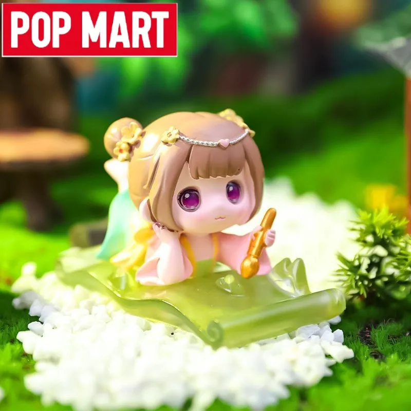 

POP MART Time to Meet Spring Breeze New Blind Box Kawaii Girls Version Girl Heart Hanfu Large Cute Handmade Crafts Surprise Gift
