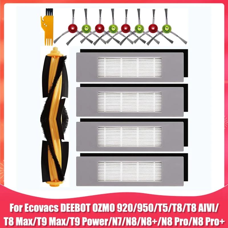 

Запасные части для Ecovacs Deebot OZMO T9 T8 T8 Max T8 AIVI T5 и N8 N5