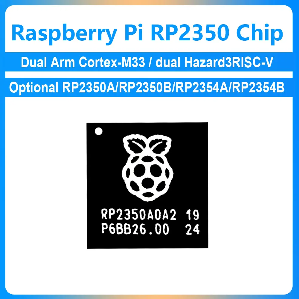 Чип RP2350 с двумя рычагами Cortex-M33/Dual Hazard3RISC-V 150 МГц ...