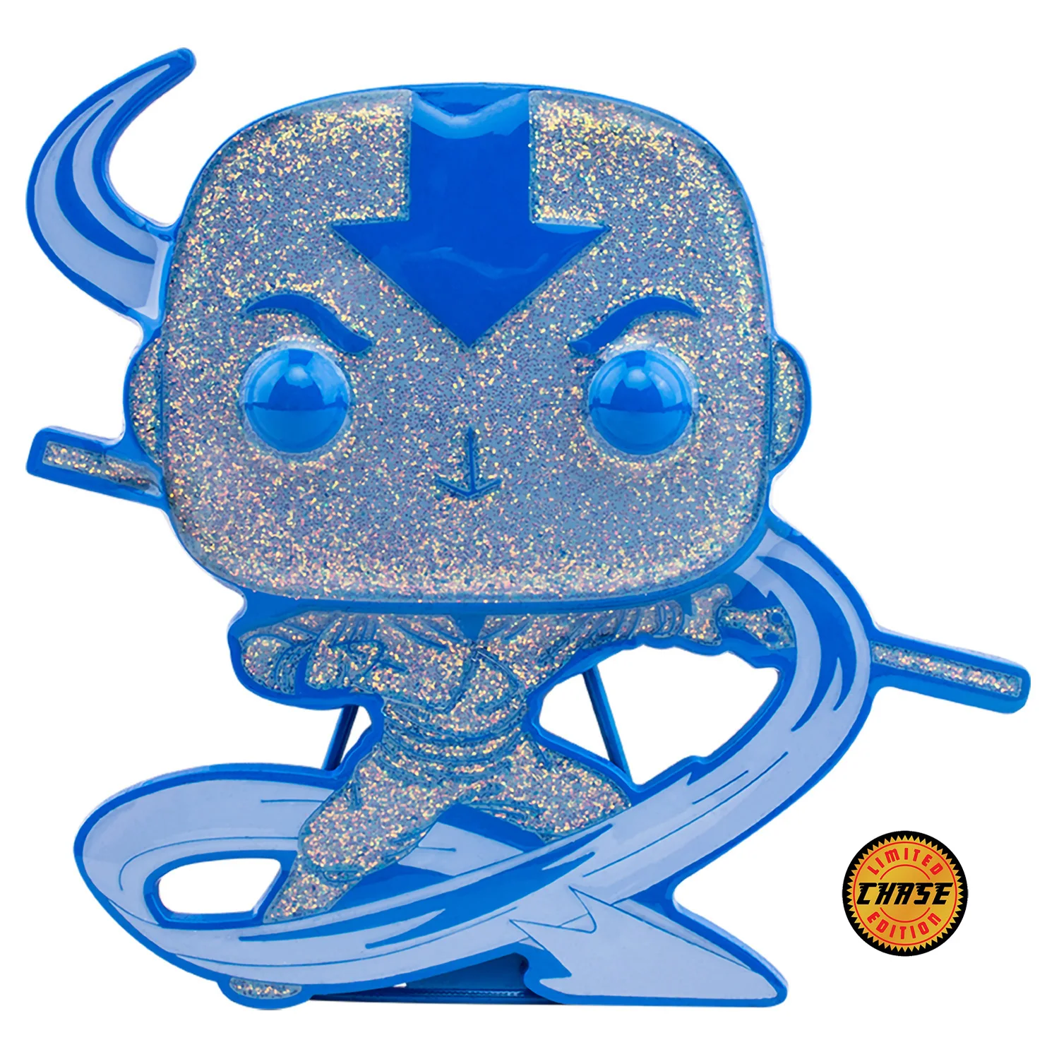 Значок Funko POP! Pin Avatar The Last Airbender Aang w/Chase Large Enamel AVAPP0006 металлический пин с подставкой