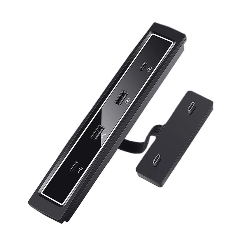 

USB-разветвитель для 2021 Tesla Model3/Y, док-станция, быстрое зарядное устройство