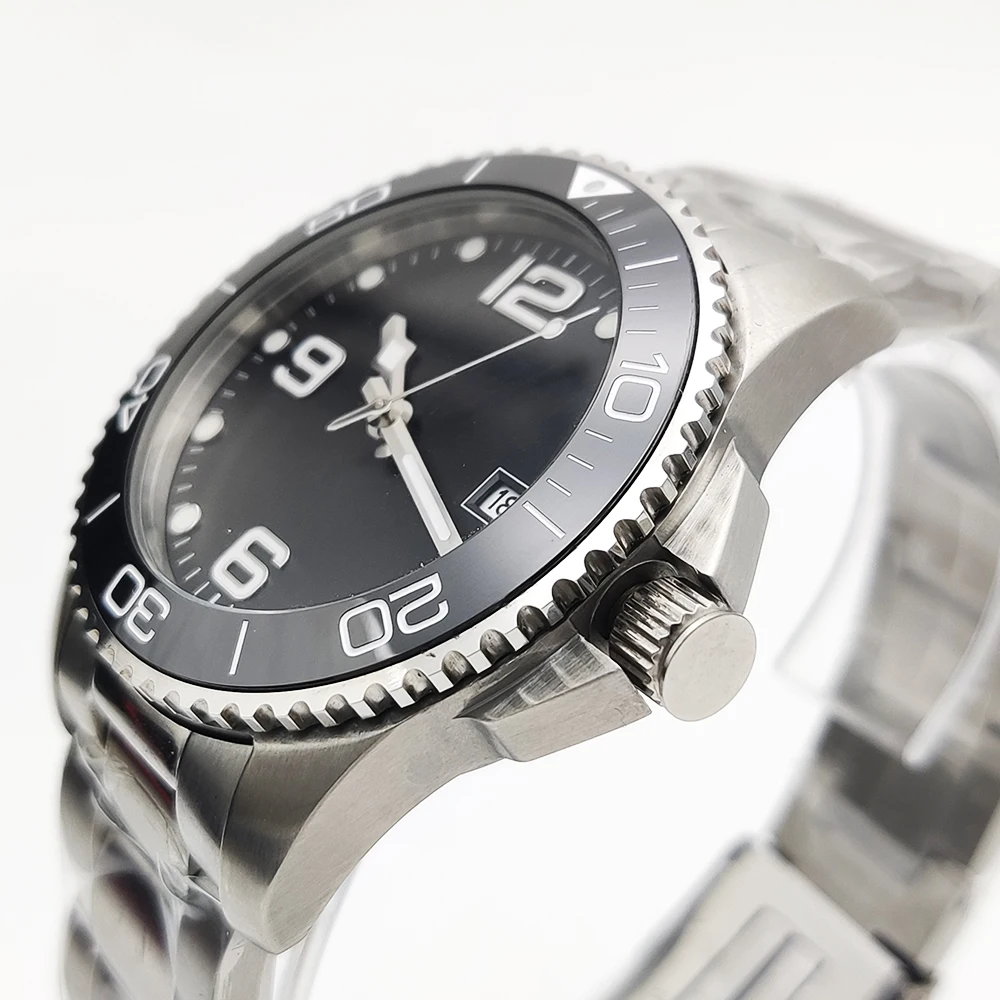 41MM lMen's Sports Automatic Mechanical Watch Japan NH35 Movement Rotating Bezel Luminous Clock