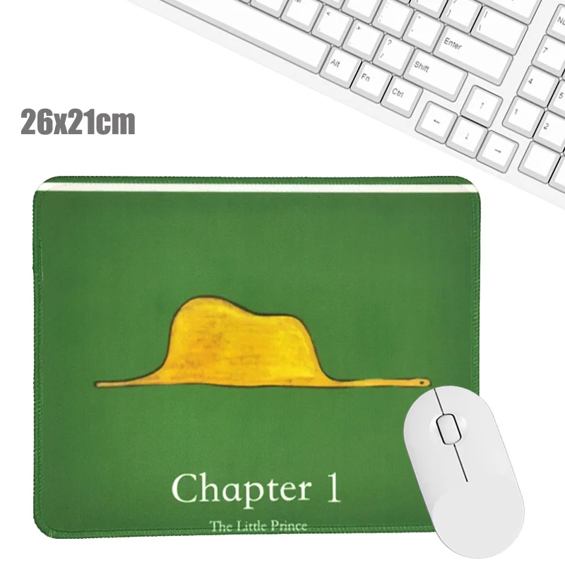 

Little Prince Elephant Creative Office Keyboard Pad Kawaii Laptop Mouse Mat Anti Slip Desk Mats Custom Desk Pad Decorations Gift