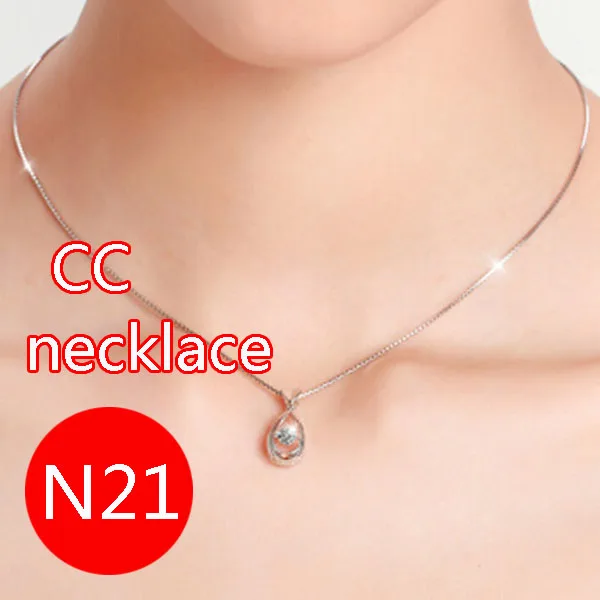 

N21 fashion necklace pendant sweater chain personality trend jewelry letter shape high quality couple gift