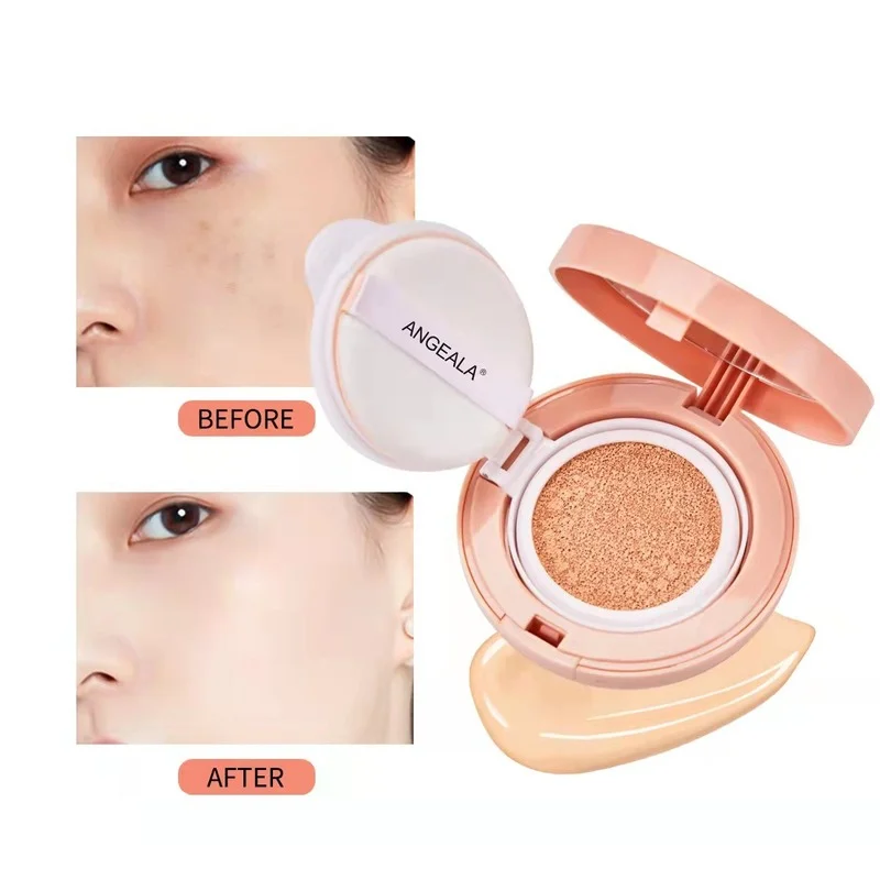 

Air Cushion BB Cream Long Lasting Concealer Liquid Foundation Dropship base de maquiagem тональный крем кушон для лица корейски