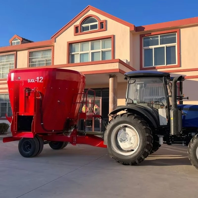 Фото Кормосмеситель для животных: дробление и смешивание кормов, TMR-миксеры для ферм и фермеров, оборудование для обработки кормов для животных №2