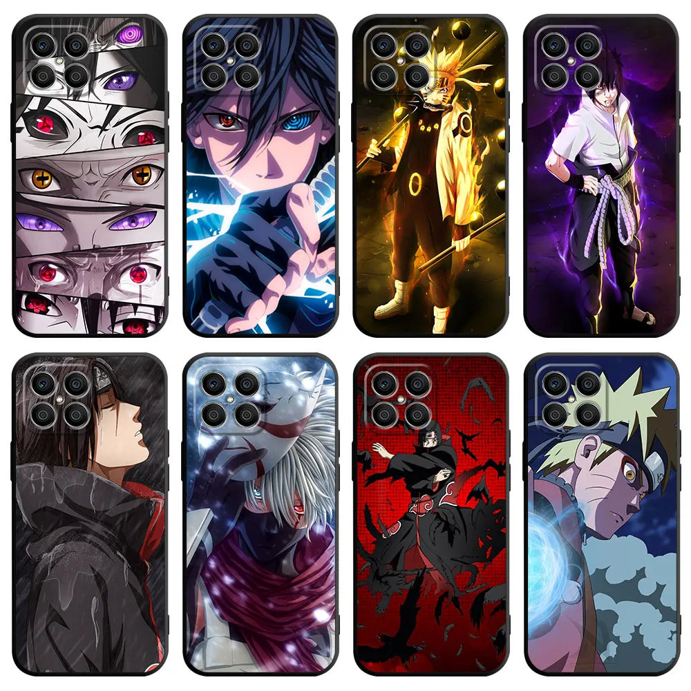 Чехол для Huawei Honor X8 8X X7 50 70 Lite P30 Pro P40 X9a X8a 90 Magic 5, силиконовый чехол для телефона, чехлы из ТПУ, классные аниме N-Narutos