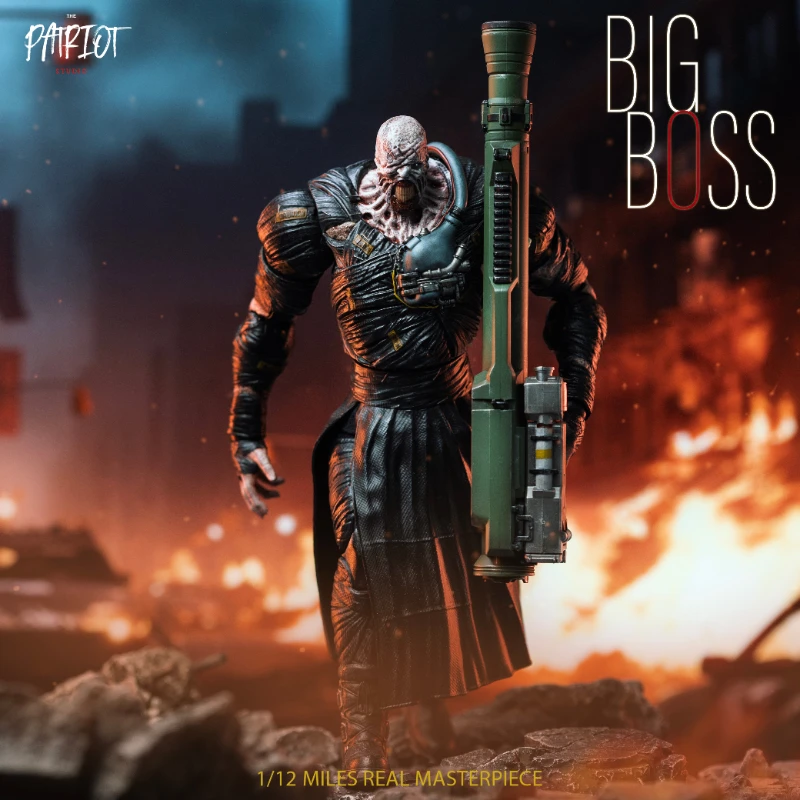 Фото В наличии: Фигурка Patriot Studio BIG BOSS для Nemesis, масштаб 1/12, аниме-модель, модная игрушка, настольная кукла, подарок, коллекционный предмет №2