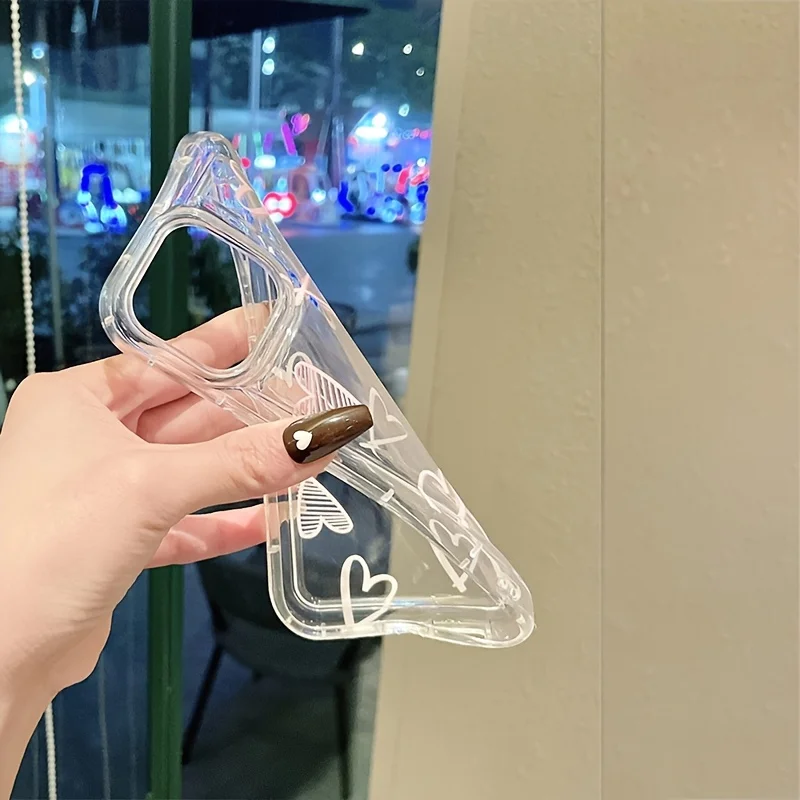 Чехол для телефона с графическим принтом Love Heart iPhone 14 15 16 Pro Max 11 12 13 Mini X XR XS 7 8 Plus SE2