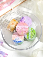1 roll washi paper tape 3d printing painting view series hand account diy decorative stickers