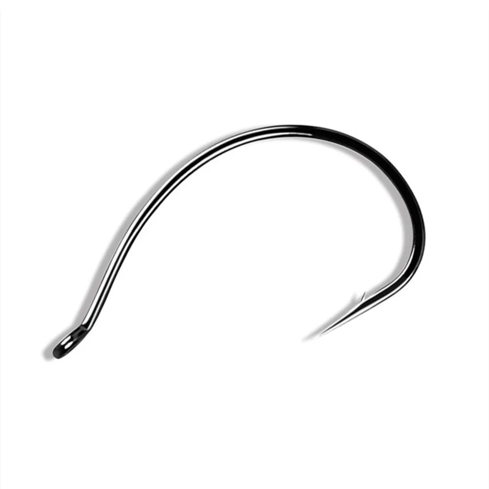 

High Carbon Steel Fishing Hook Wacky Hook Kit Lead Head Soft Bait Wacky Rig White Drop-shot Rig Durable Useful