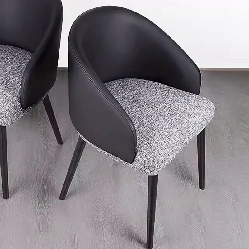 Стулья для гостиницы обеденный стол нордические северные наборы дома черный