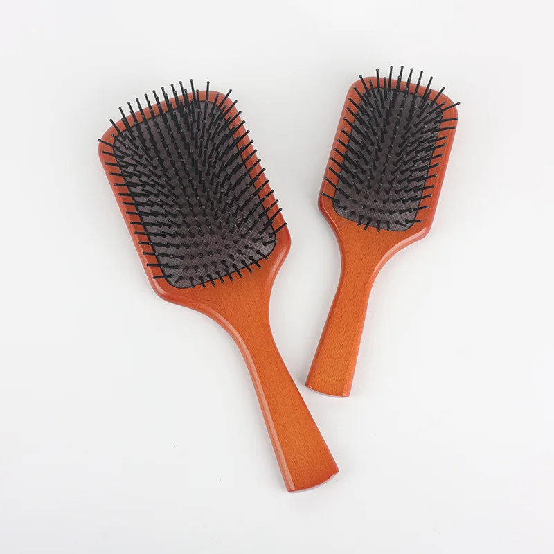 Massage Comb Gasbag Anti Static Hair Air Cushion Wooden Hairbrush Wet Curly Detangle Hair Brush Hairdressing Styling