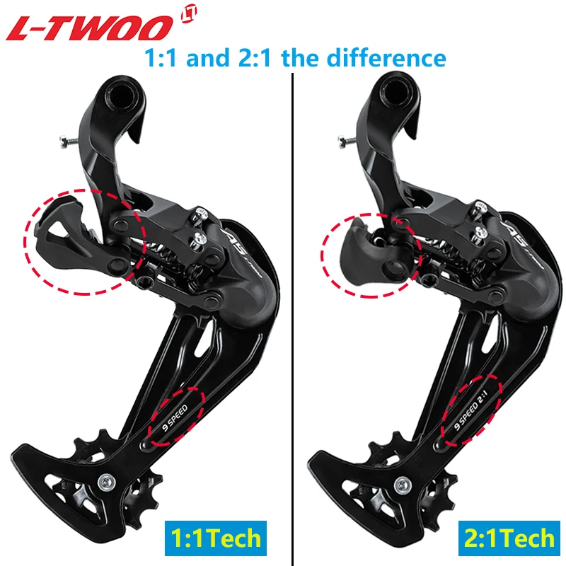 LTWOO 9V 10V 11V 12 Speed Derailleurs Trigger Groupset A5 A7 AX AT11 AT12 Shifter 1X9S 1x10S Switches Compatible SRAM SHIMANO