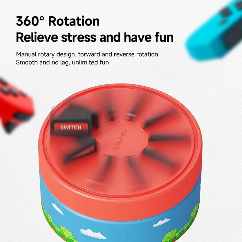 Вращающаяся коробка для игровых карт Nintendo Switch магнитная 10 упаковок чехол NS