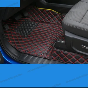 leather car floor mats for ford F-series F150 F-150 2009 2010 2011 2012 2013 2014 2015 2016 2017 2018 2019 2020 2021