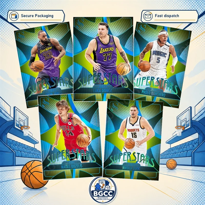 Коллекционная карточка для самостоятельной сборки: баскетбол, NBA, Panini, Джордан, Леброн, Джеймс, Коби, Пол, Банчелло, Матас-Бузелис, Карим, Карим, серия Суперзвезды. (art.: 3920dced681b0) - 3920dced681b0