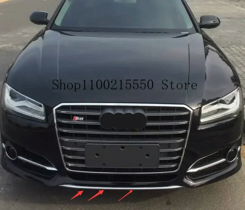 Для Audi A8 S8 2014 2015 2016 2017 4H0807110 авто передний бампер нижний спойлер диффузор губа