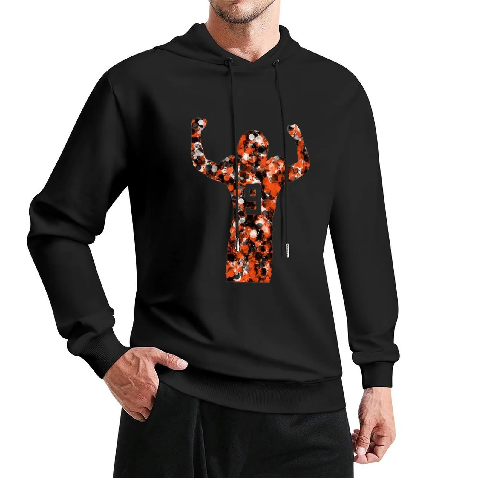Splatter Burrow Pullover Hoodie аниме одежда новые толстовки и блузки