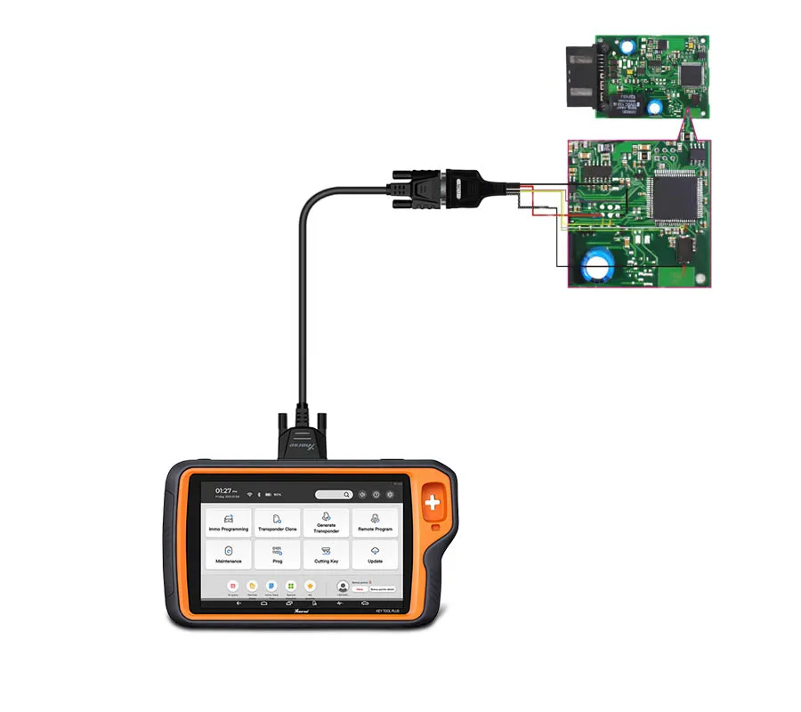 Фото Xhorse XDKP26 Prog DB15 15, кабель для VVDI Key Tool Plus №5