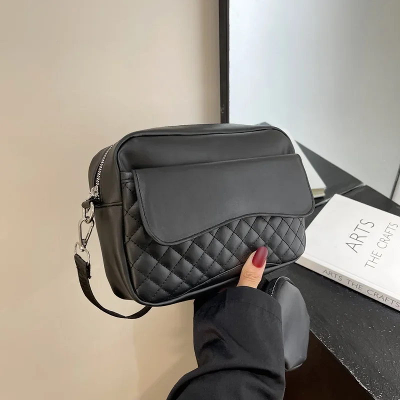 

Women's Crossbody Bag New Style Shoulder Bag Stylish Large Capacity Mature Simple and Casual for Middle-aged and Elderly Handbag