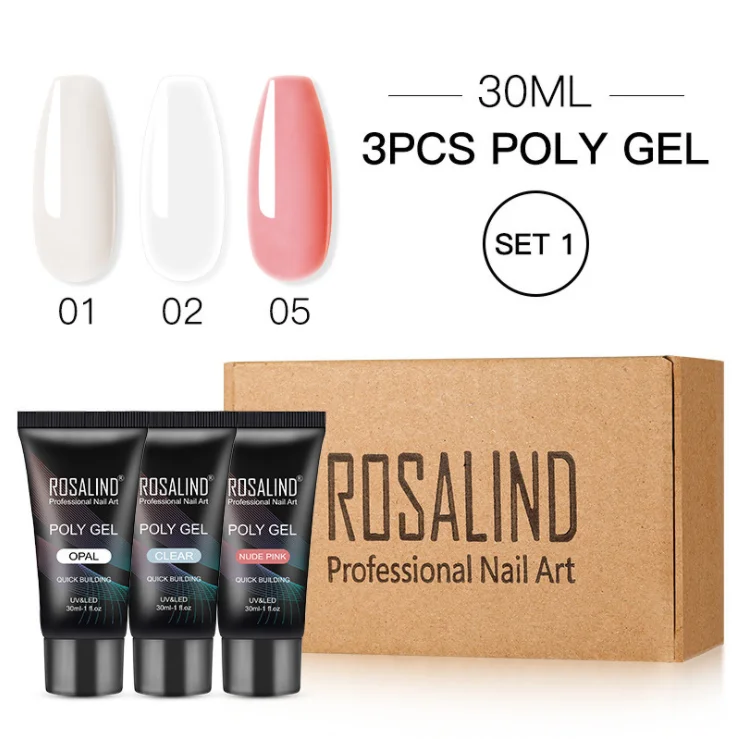 

Finger Nails art Manicure Acryl gel Varnish hybrid 30ML Poly UV Gel Polish Extension,press on nails,faux ongles