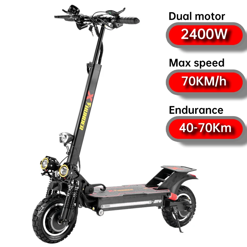 ADULT ELECTR SCOOTER  2400W Fold E Scooter 48V Double Moto P