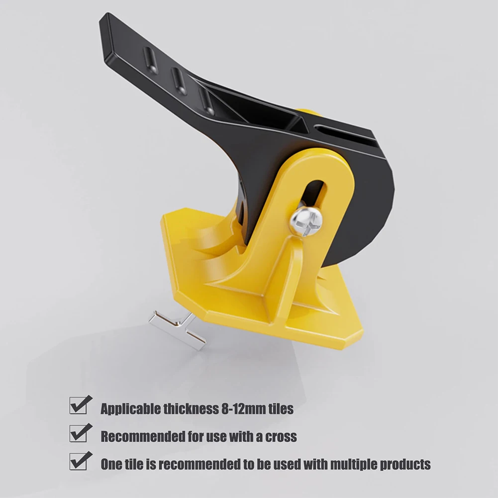 

Durable High Quality New Practical Tile Leveler Adjuste Leveler Steel Tile Leveler Yellow 10PCS Adjuster Artifacts