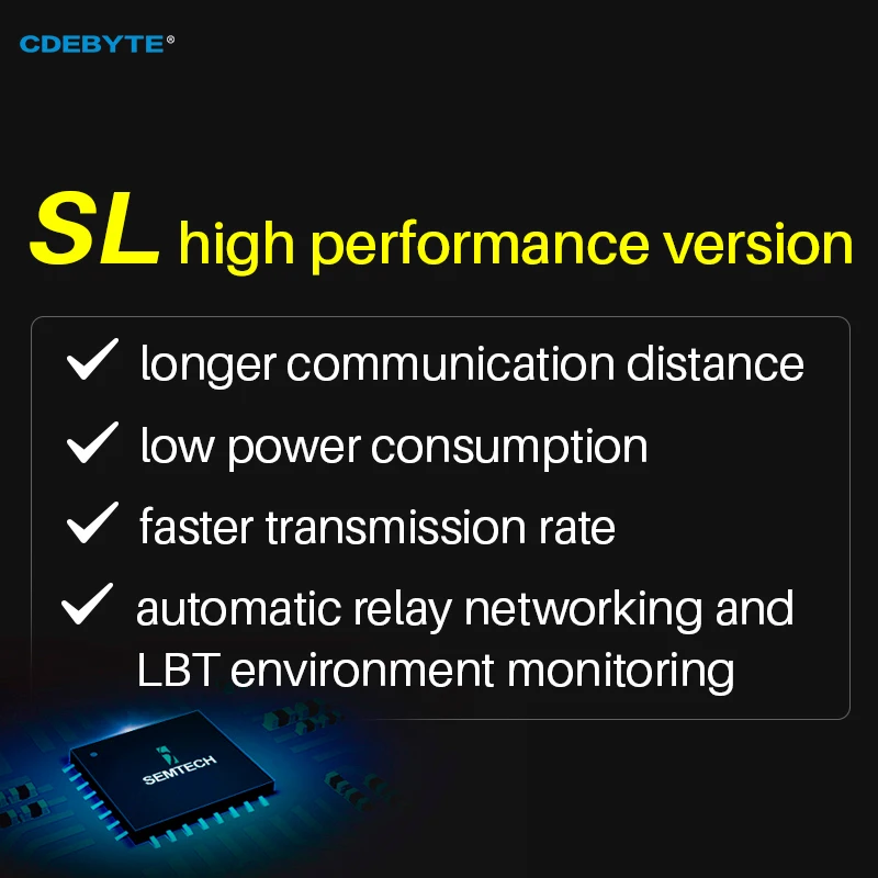 CDEBYTE LoRa Module 915MHz Industrail Grade Wireless Data Transmission 10KM 30dBm E95-DTU(900SL30-485)  DC8～28V RS485 Modbus