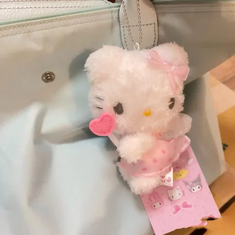 Sanrio аниме плюшевая кукла Hello Kitty Cinnamoroll Kuromi Kawaii мягкие игрушки с животными для маленьких девочек милые игрушки Подушка подарок