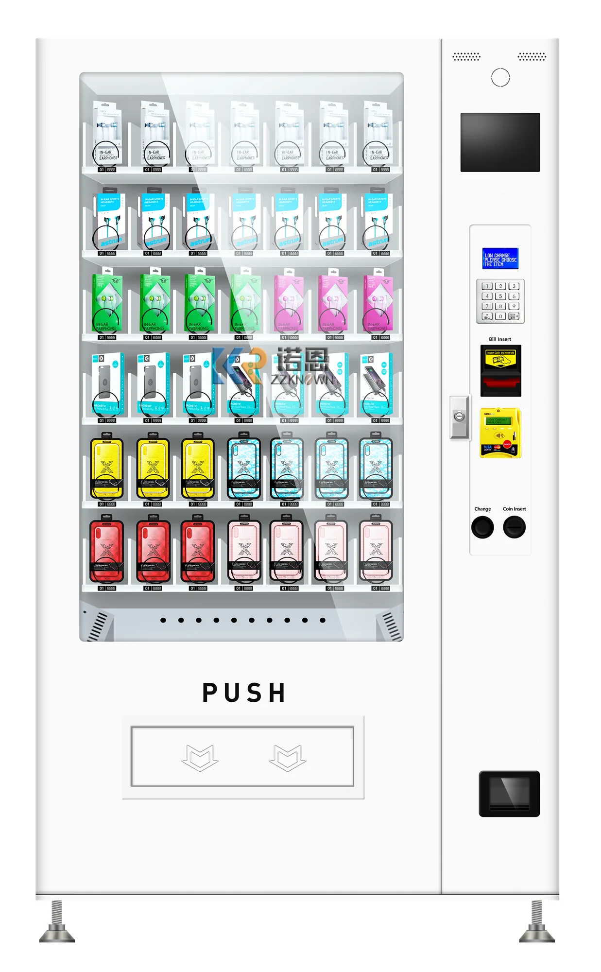 24 Hours Self-service Store Drinks And Snacks Combo Vending Machine For Food And Drinks Snacks Vending Machine For Sale
