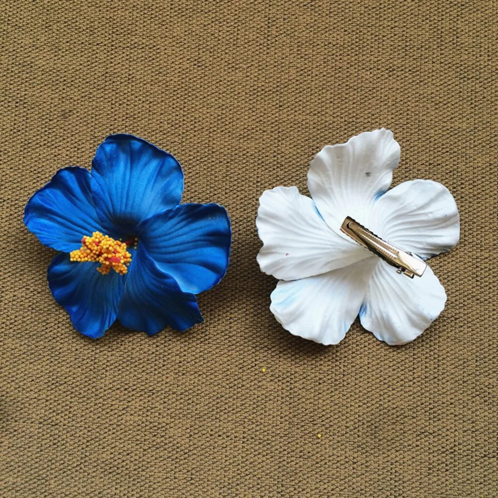 

9 Pcs Wedding Hair Clip Bridal Hair Clip Beach Bridal Jewelry Plumeria Hair Clip Ladies Jewelry Flower Hair Clip Hibiscus Flower