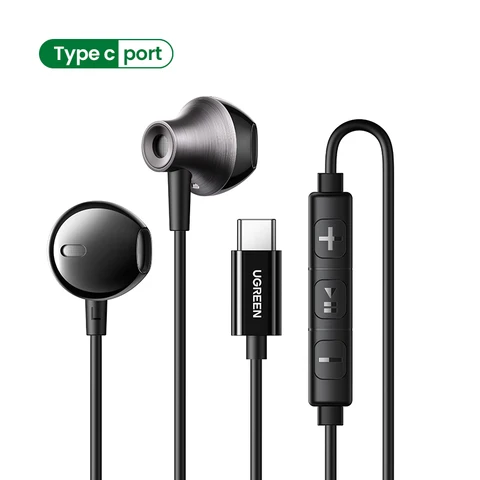 Проводные внутриканальные наушники UGREEN  Hi-Fi