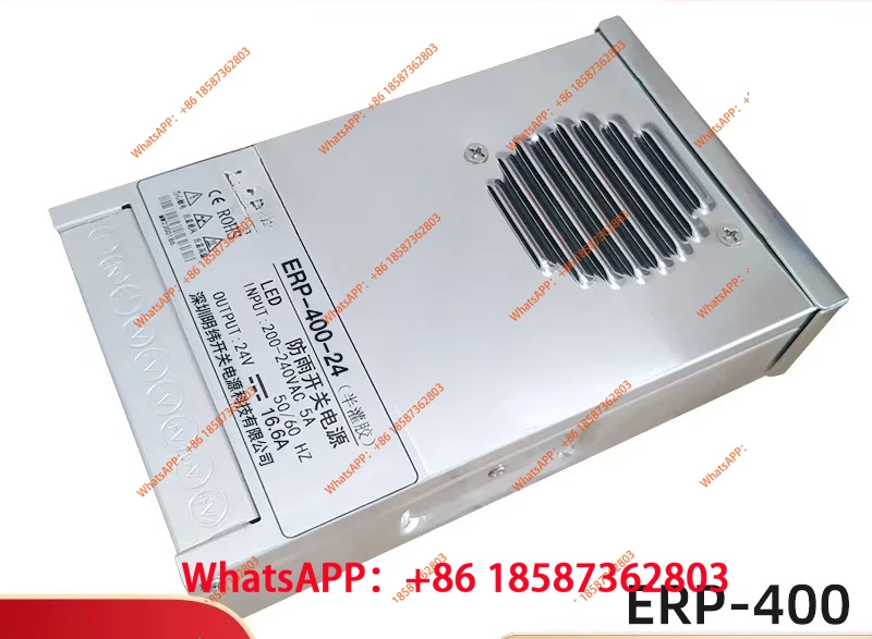 Фото Влагозащищенный полуадгезивный импульсный блок питания ERP-400W 12V30A33A для рекламных световых коробов и световых букв №1