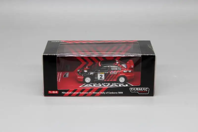 Tarmac работает 1:64 MITSUBISHI Lancer Evo VI generation 6 racing 1999 коллекция литых под давлением моделей