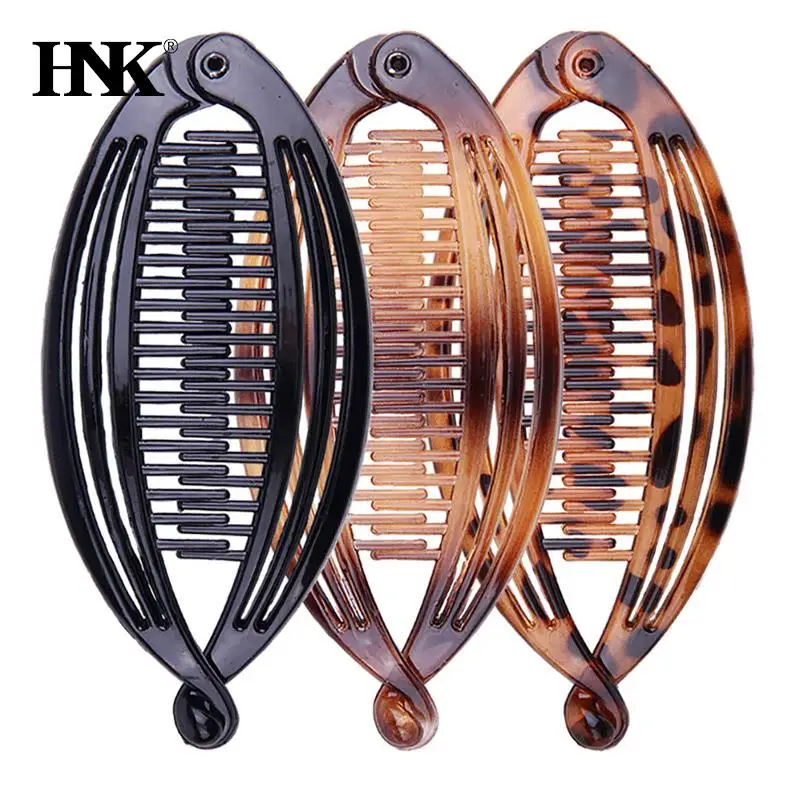 

1Pc Fish Shape Hair Claw Clips Large Size Hair Barrette Pins Banana Hairpins For Women Girls Hair Styling Tools Accessories