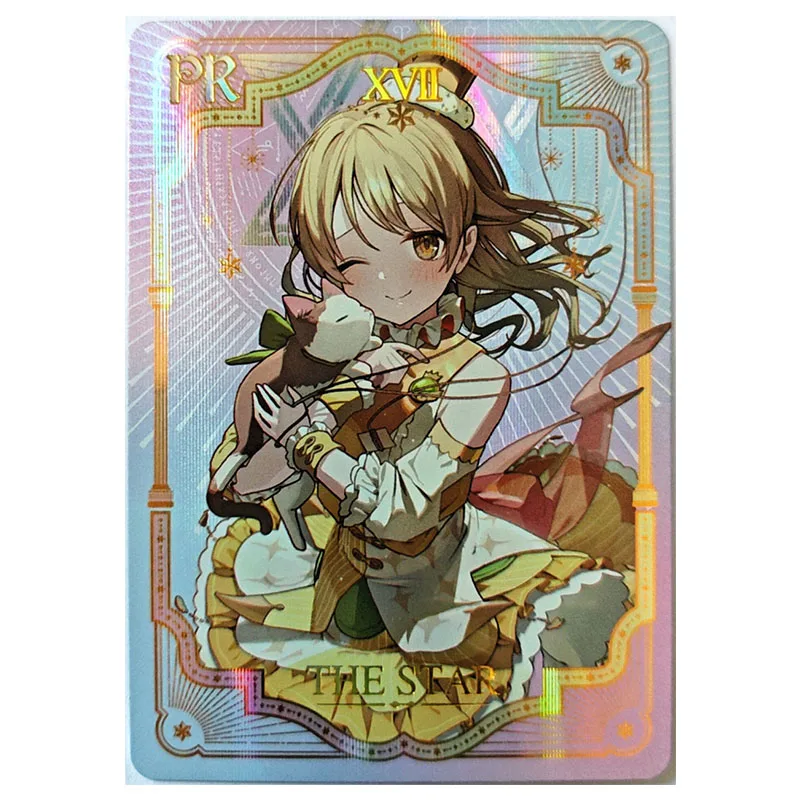 Аниме История Богини Редкая PR Коллекционная карта Черный Волшебник Девушка