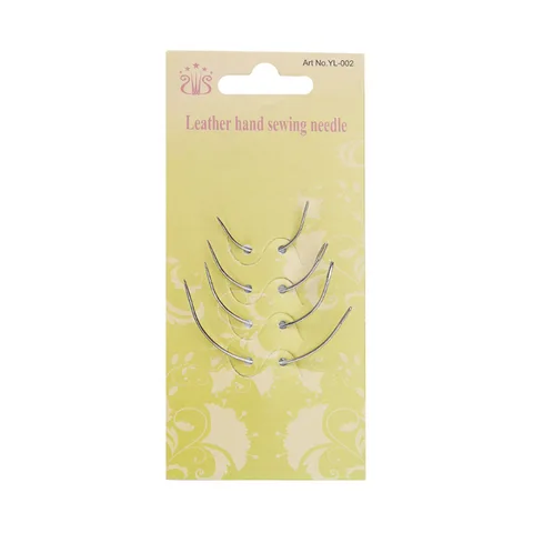 MOONBIFFY Изогнутые иглы для шитья из стали, 4 шт.