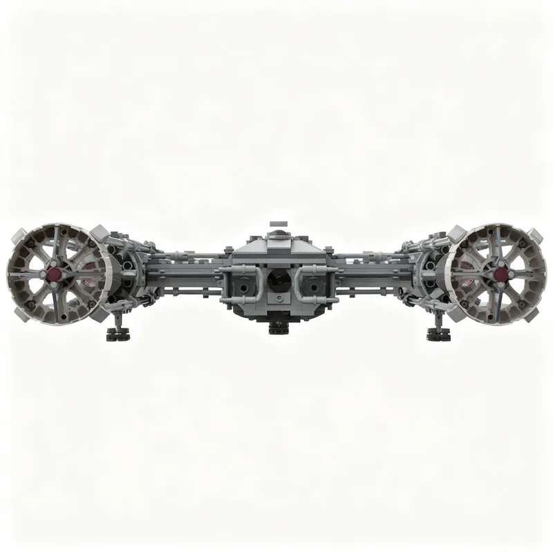 Фото Конструктор MOC UCS: Звездолет Y-Wing Сопротивления, 1802 детали, Модульная модель для сборки, Коллекционная серия, Подарок для любителей научной фантастики и космических битв №3