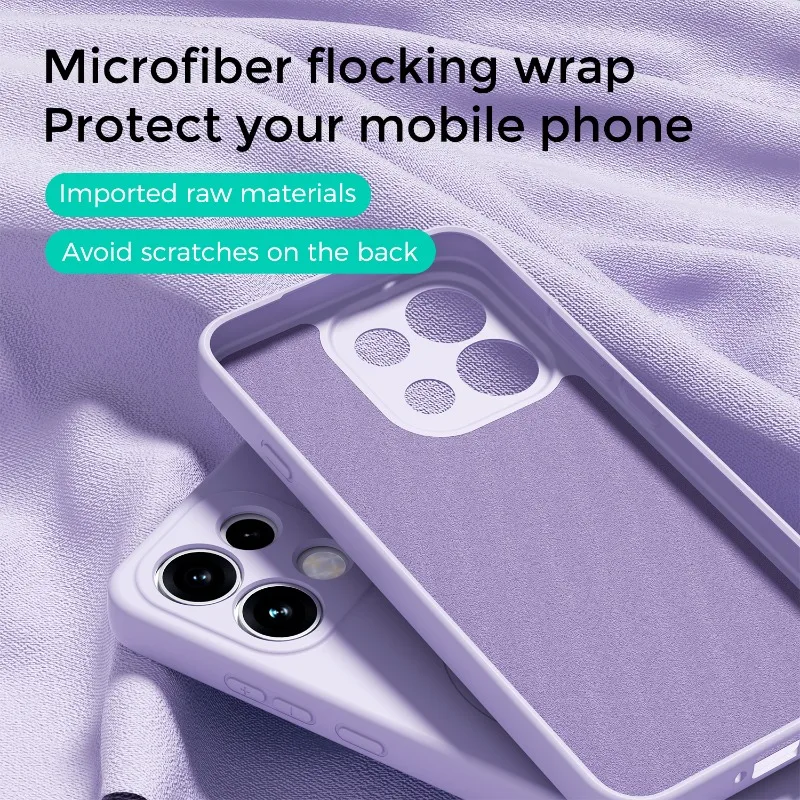 Фото Матовый силиконовый чехол для Oppo Reno 16 FS 16C с поддержкой MagSafe, противоударный бампер для Reno16 F FS №2