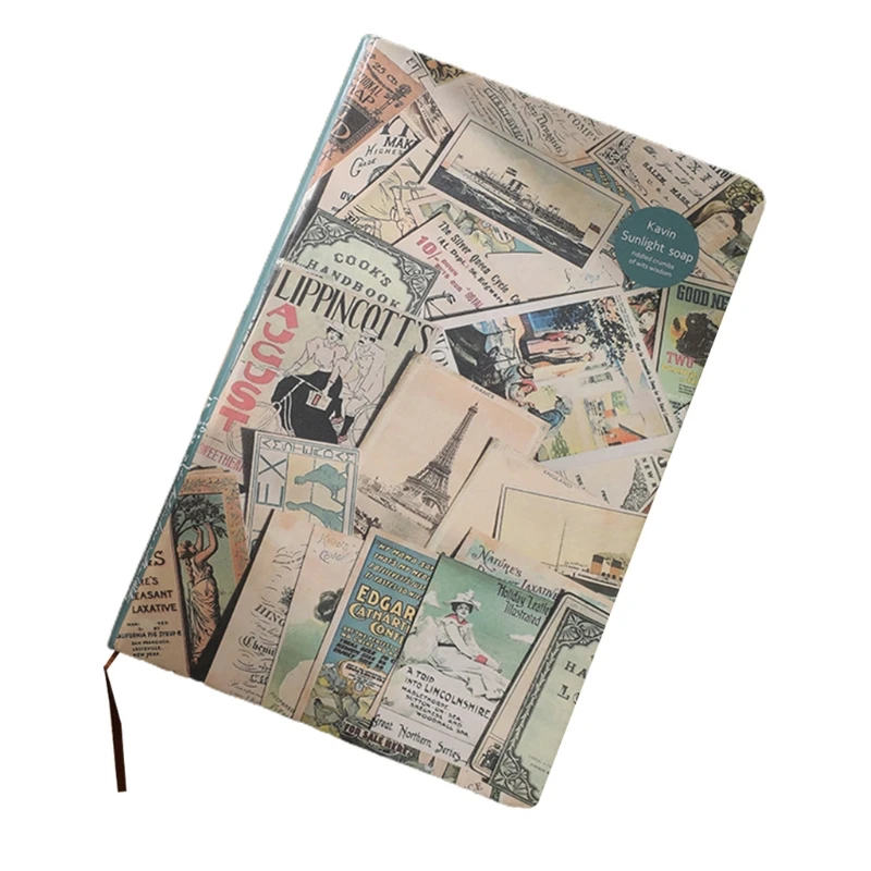 Изысканный журнал путешествий A5 блокнот в твердой обложке идеально подходит для