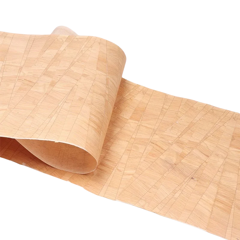 Плетеный шпон из натурального дерева дубовый паркетный для мебели подкладка