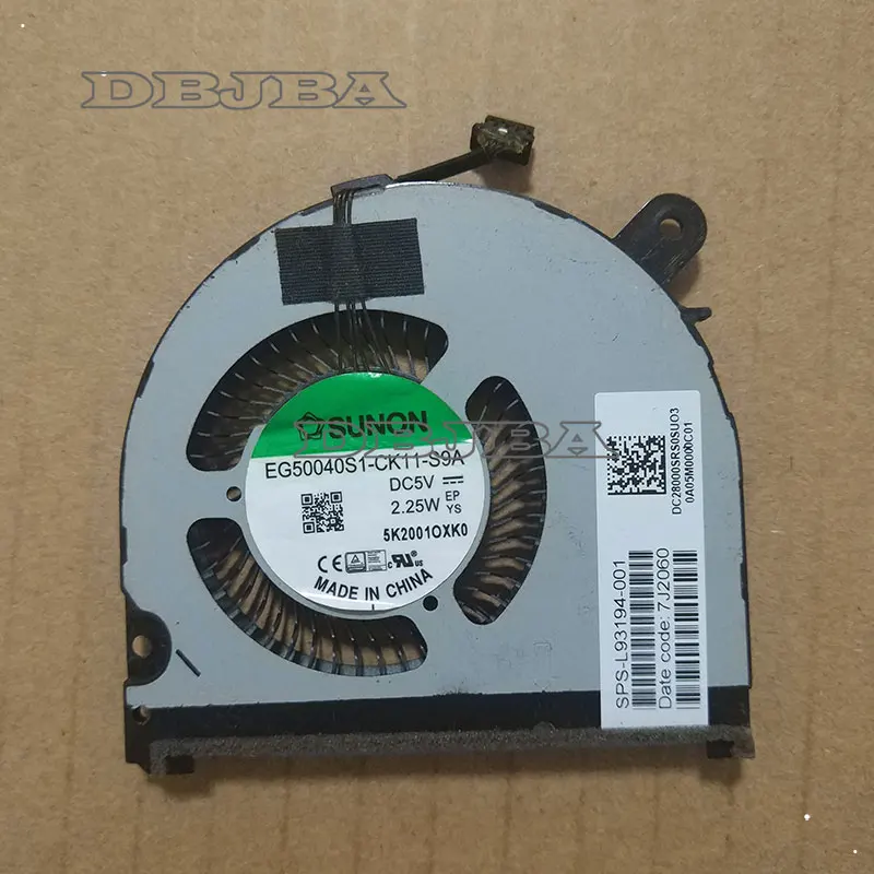 Вентилятор охлаждения процессора для Φ DC28000SRS0SUO3 5V 2,25 W