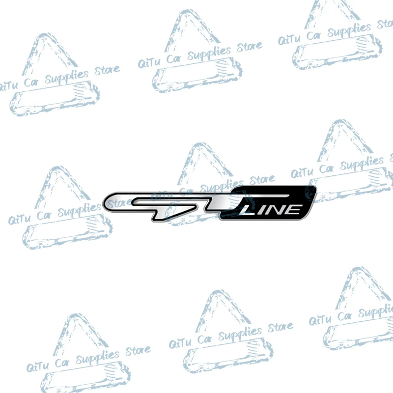 

Стайлинг автомобиля, металлический логотип GT LINE, эмблема, наклейка на руль, значок, декор для KIA Sportage Sorento Ceed Rio K5 K9 x line Picanto